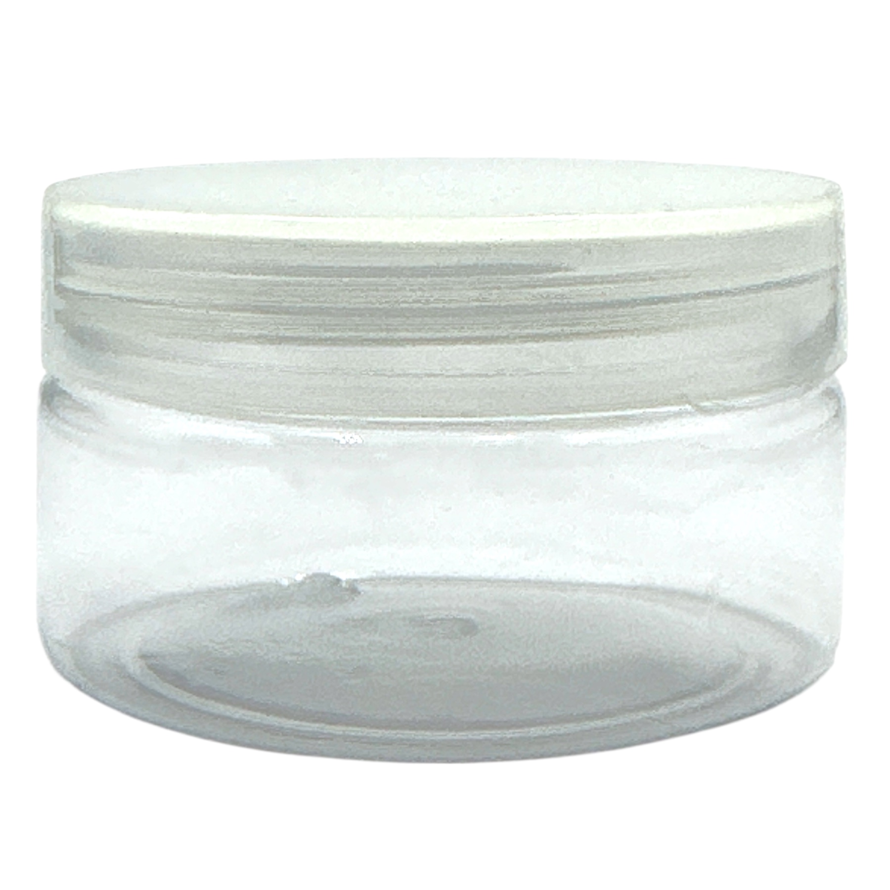 Empty Clear Plastic Jar 100ml